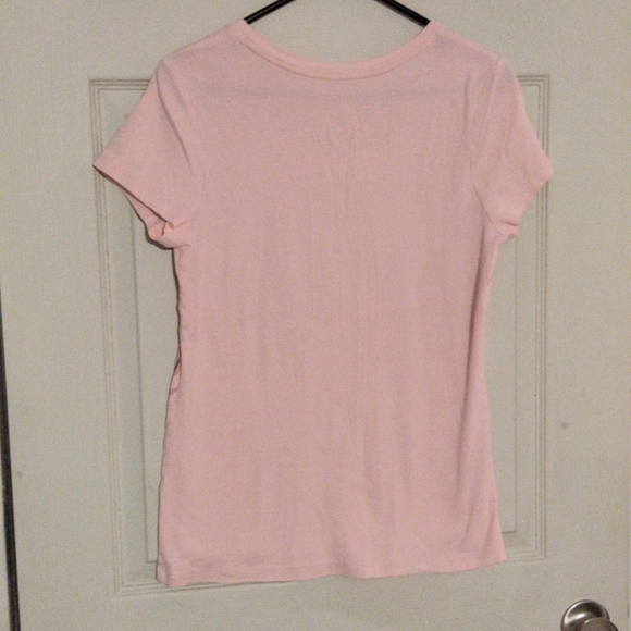 SOLD St John's Bay Large pink swirly casual  shirt - Picture 3 of 4